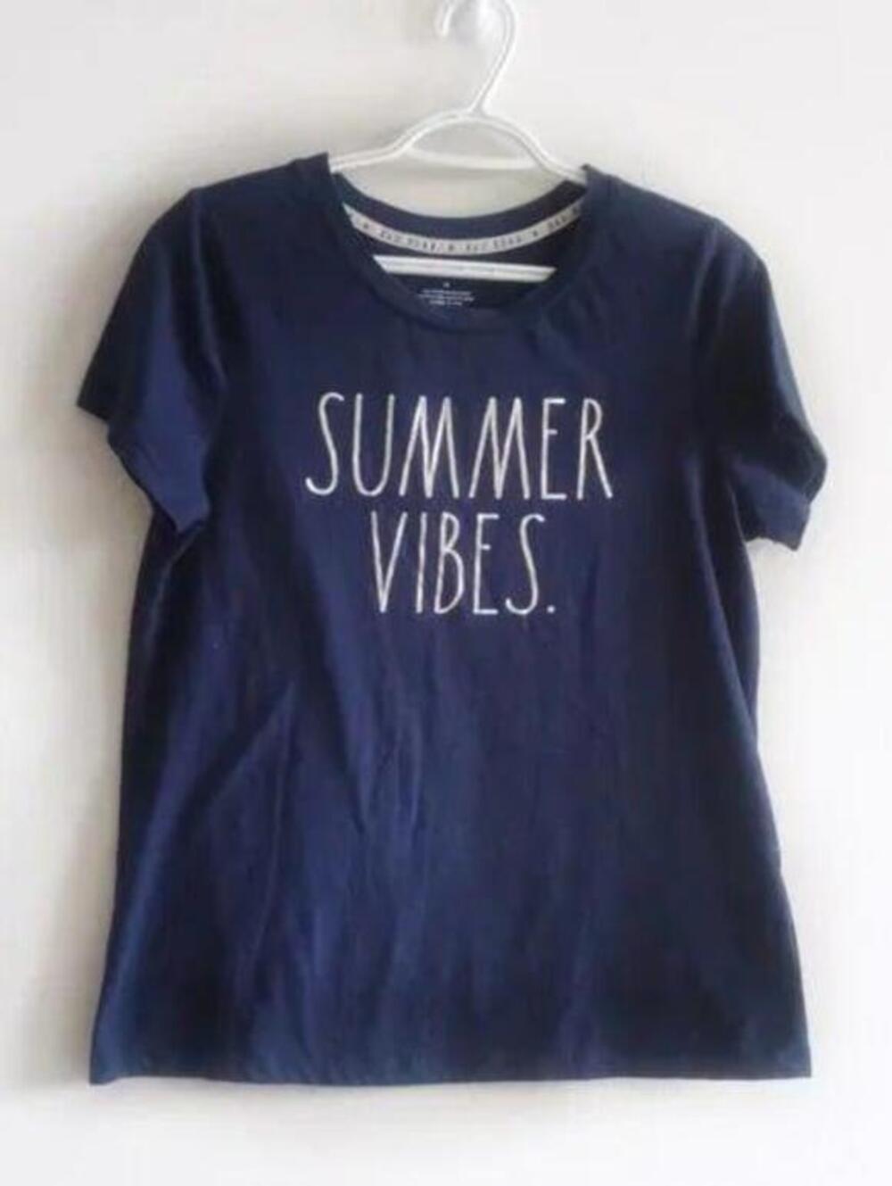 Rae Dunn Summer Vibes Tee M